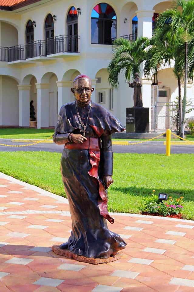Monument to Msgr. Agustín Román
